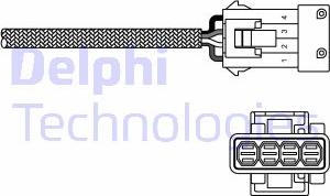 Delphi ES20230-12B1 - Lambda zonde autodraugiem.lv
