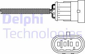 Delphi ES20231-12B1 - Lambda zonde autodraugiem.lv
