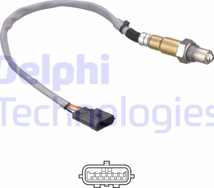 Delphi ES21350-12B1 - Lambda zonde autodraugiem.lv