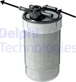 Delphi HDF565 - Degvielas filtrs autodraugiem.lv