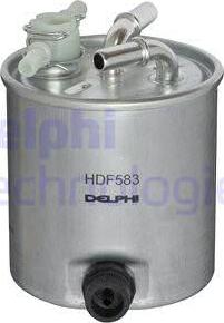 Delphi HDF583 - Degvielas filtrs autodraugiem.lv
