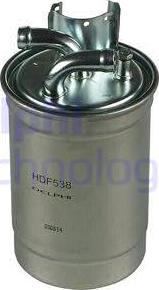 Delphi HDF538 - Degvielas filtrs autodraugiem.lv
