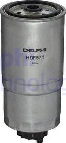 Delphi HDF571 - Degvielas filtrs autodraugiem.lv