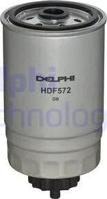 Delphi HDF572 - Degvielas filtrs autodraugiem.lv