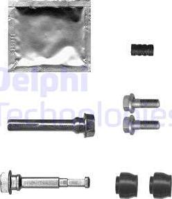 Delphi KS1054 - Virzītājčaulu komplekts, Bremžu suports autodraugiem.lv