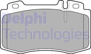 Delphi LP1828-18B1 - Bremžu uzliku kompl., Disku bremzes autodraugiem.lv