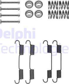 Delphi LY1409 - Piederumu komplekts, Stāvbremzes mehānisma bremžu loks autodraugiem.lv