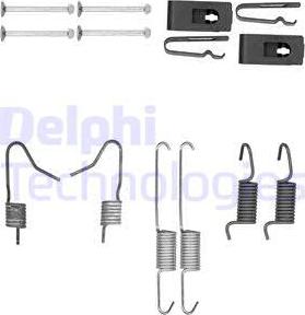 Delphi LY1402 - Piederumu komplekts, Stāvbremzes mehānisma bremžu loks autodraugiem.lv