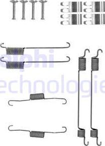 Delphi LY1410 - Piederumu komplekts, Bremžu loki autodraugiem.lv