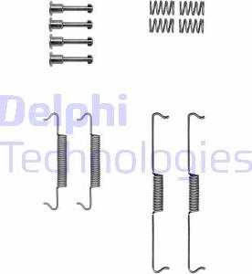Delphi LY1422 - Piederumu komplekts, Stāvbremzes mehānisma bremžu loks autodraugiem.lv