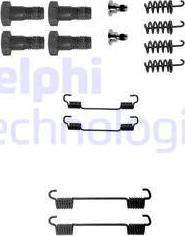 Delphi LY1198 - Piederumu komplekts, Stāvbremzes mehānisma bremžu loks autodraugiem.lv