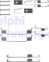 Delphi LY1192 - Piederumu komplekts, Bremžu loki autodraugiem.lv