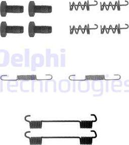 Delphi LY1104 - Piederumu komplekts, Stāvbremzes mehānisma bremžu loks autodraugiem.lv