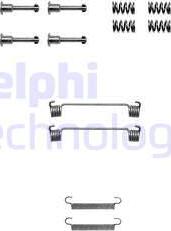 Delphi LY1125 - Piederumu komplekts, Stāvbremzes mehānisma bremžu loks autodraugiem.lv