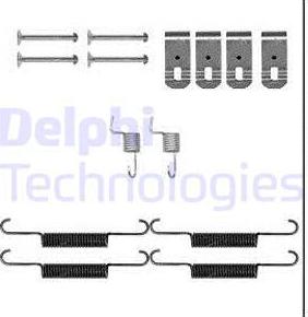 Delphi LY1399 - Piederumu komplekts, Stāvbremzes mehānisma bremžu loks autodraugiem.lv