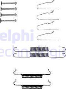 Delphi LY1393 - Piederumu komplekts, Stāvbremzes mehānisma bremžu loks autodraugiem.lv