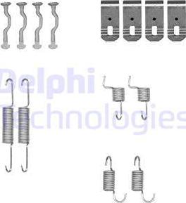 Delphi LY1351 - Piederumu komplekts, Stāvbremzes mehānisma bremžu loks autodraugiem.lv