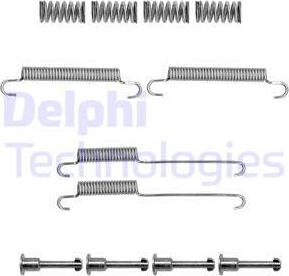 Delphi LY1363 - Piederumu komplekts, Stāvbremzes mehānisma bremžu loks autodraugiem.lv