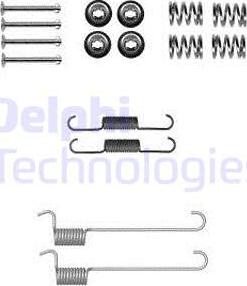 Delphi LY1379 - Piederumu komplekts, Stāvbremzes mehānisma bremžu loks autodraugiem.lv