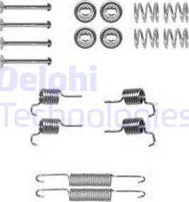 Delphi LY1372 - Piederumu komplekts, Stāvbremzes mehānisma bremžu loks autodraugiem.lv