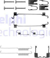 Delphi LY1224 - Piederumu komplekts, Bremžu loki autodraugiem.lv