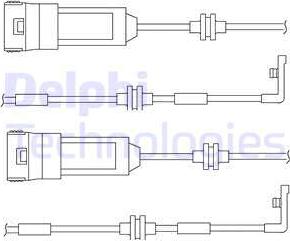 Delphi LZ0145 - Indikators, Bremžu uzliku nodilums autodraugiem.lv