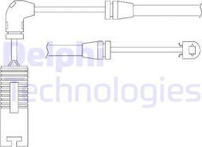 Delphi LZ0156 - Indikators, Bremžu uzliku nodilums autodraugiem.lv