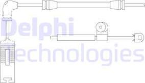 Delphi LZ0150 - Indikators, Bremžu uzliku nodilums autodraugiem.lv