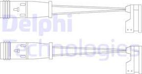 Delphi LZ0185 - Indikators, Bremžu uzliku nodilums autodraugiem.lv