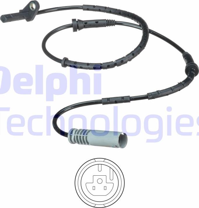 Delphi SS20548 - Devējs, Riteņu griešanās ātrums autodraugiem.lv