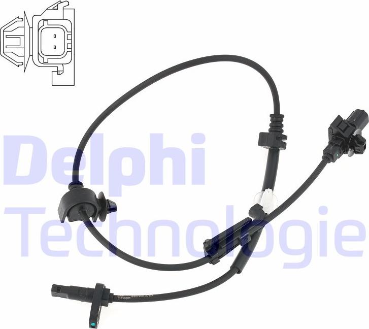 Delphi SS21203-12B1 - Devējs, Riteņu griešanās ātrums autodraugiem.lv