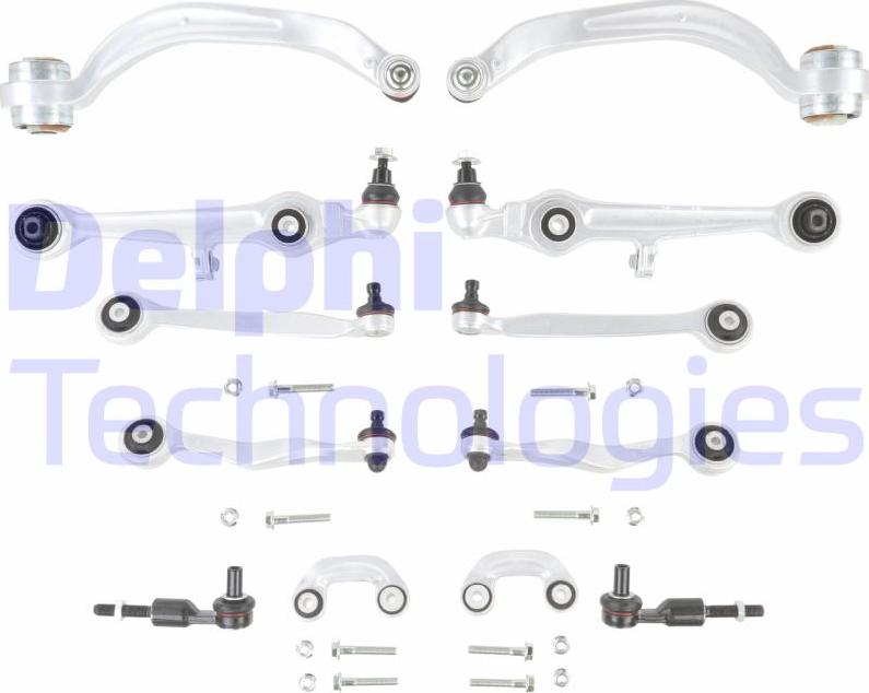 Delphi TC1300KIT-11B1 - Remkomplekts, Neatk. balstiekārtas šķērssvira autodraugiem.lv