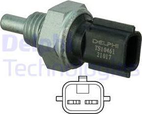 Delphi TS10461 - Devējs, Dzesēšanas šķidruma temperatūra autodraugiem.lv