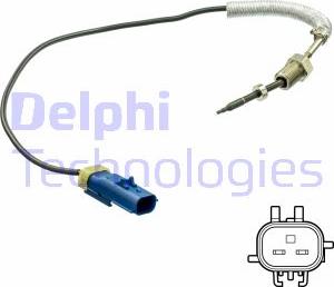 Delphi TS30191 - Devējs, Izplūdes gāzu temperatūra autodraugiem.lv
