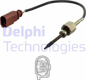 Delphi TS30262 - Devējs, Izplūdes gāzu temperatūra autodraugiem.lv