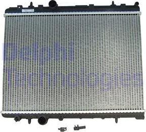 Delphi TSP0524052 - Radiators, Motora dzesēšanas sistēma autodraugiem.lv