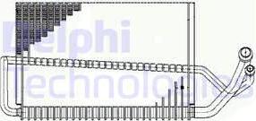 Delphi TSP0525175 - Iztvaikotājs, Gaisa kondicionēšanas sistēma autodraugiem.lv