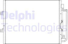 Delphi TSP0225592 - Kondensators, Gaisa kond. sistēma autodraugiem.lv