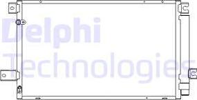 Delphi TSP0225658 - Kondensators, Gaisa kond. sistēma autodraugiem.lv