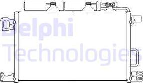 Delphi TSP0225657 - Kondensators, Gaisa kond. sistēma autodraugiem.lv