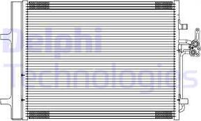 Delphi TSP0225689 - Kondensators, Gaisa kond. sistēma autodraugiem.lv
