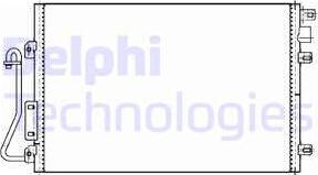 Delphi TSP0225635 - Kondensators, Gaisa kond. sistēma autodraugiem.lv