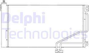 Delphi TSP0225678 - Kondensators, Gaisa kond. sistēma autodraugiem.lv