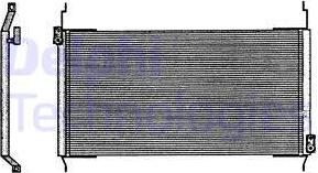 Delphi TSP0225160 - Kondensators, Gaisa kond. sistēma autodraugiem.lv