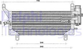 Delphi TSP0225189 - Kondensators, Gaisa kond. sistēma autodraugiem.lv