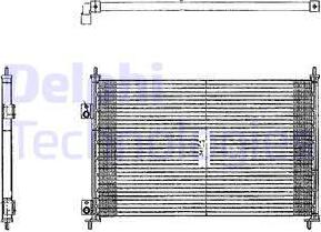 Delphi TSP0225209 - Kondensators, Gaisa kond. sistēma autodraugiem.lv