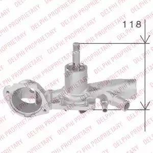 Delphi WP1125 - Ūdenssūknis autodraugiem.lv