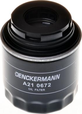 Denckermann A210672 - Eļļas filtrs autodraugiem.lv