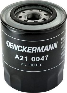 Denckermann A210047 - Eļļas filtrs autodraugiem.lv