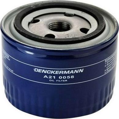 Denckermann A210058 - Eļļas filtrs autodraugiem.lv